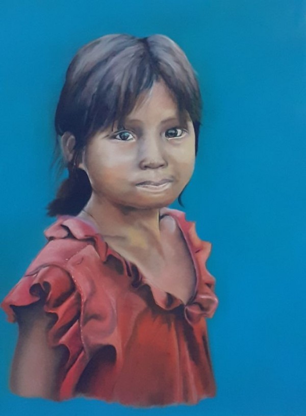 Petite fille de Thailande