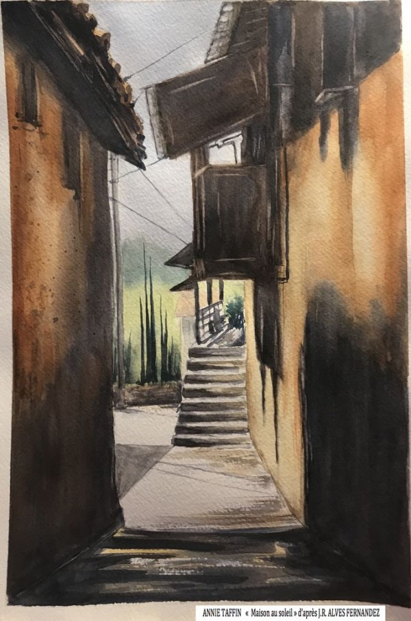 Maison au soleil d'après J.R. ALVES FERNANDEZ