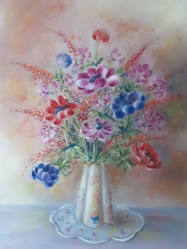 Anémones 41x51cm