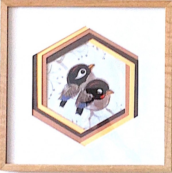 Passe-Partout en hexagones tressés.