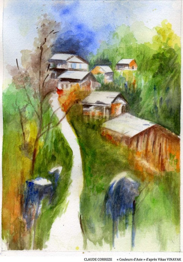 Couleurs d'Asie d'après Vikas VINAYAK