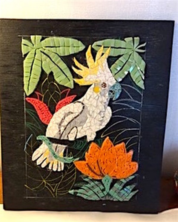 Le Perroquet-34x28cm