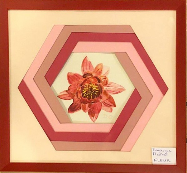 Fleur-Hexagones tressés