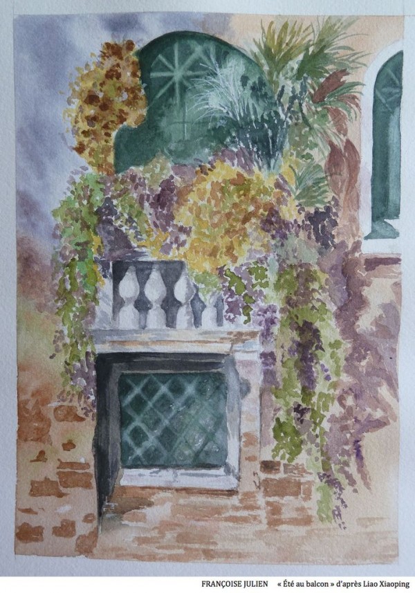 Été au balcon d'après Liao XIAOPING