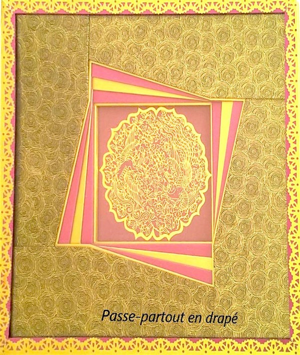 Passe-partout en drapé-RP2