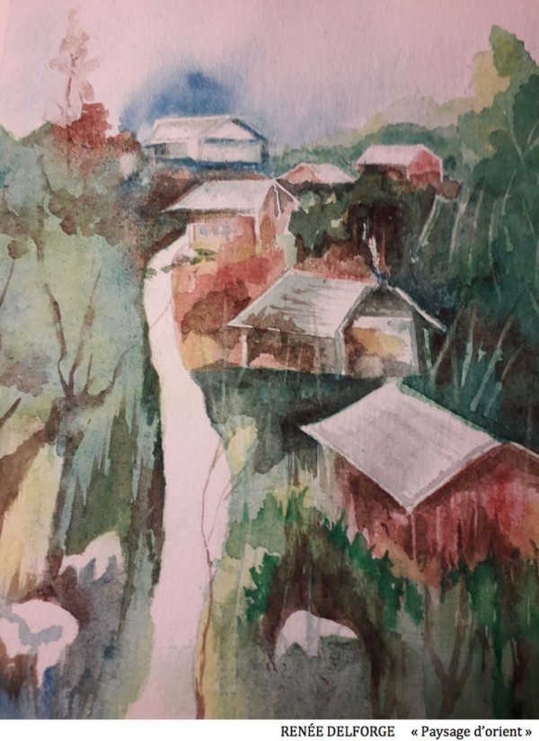 Paysage d'orient
