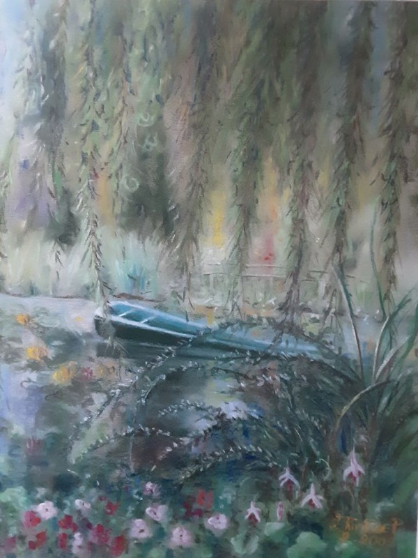 Rêverie à Giverny 41x51cm