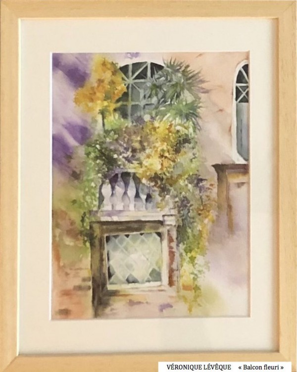 Balcon fleuri