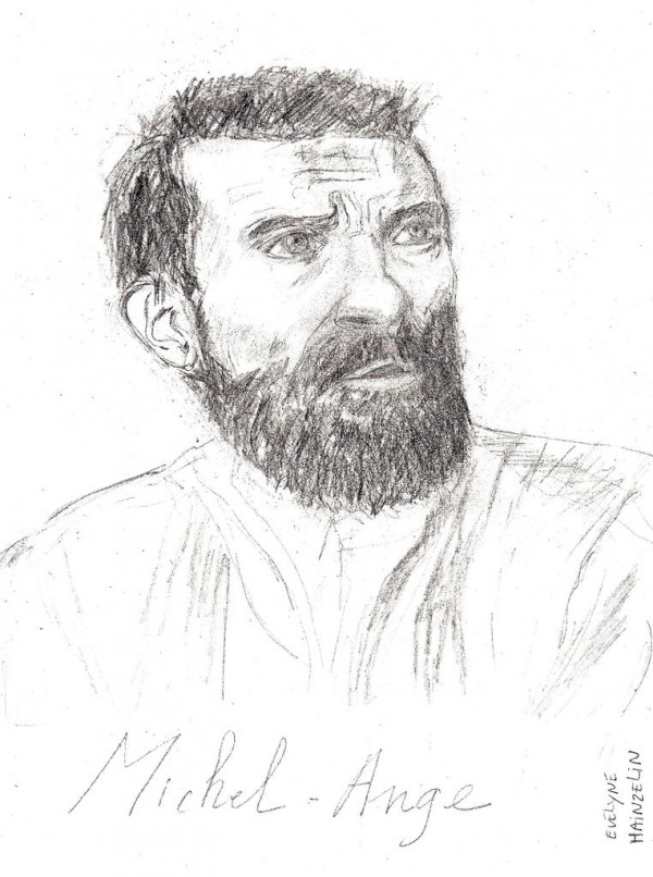 Michel-Ange - Crayon mine de plomb