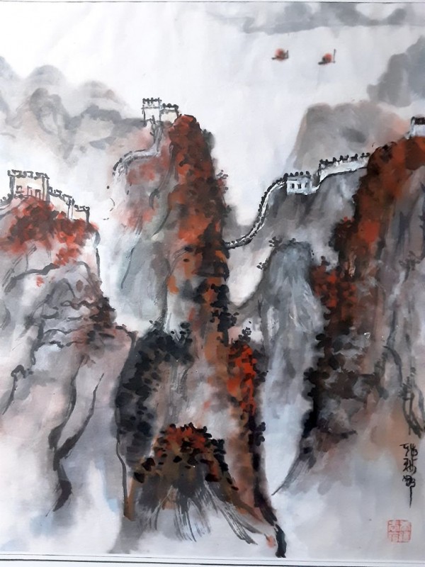 Grande Muraille 41x51cm